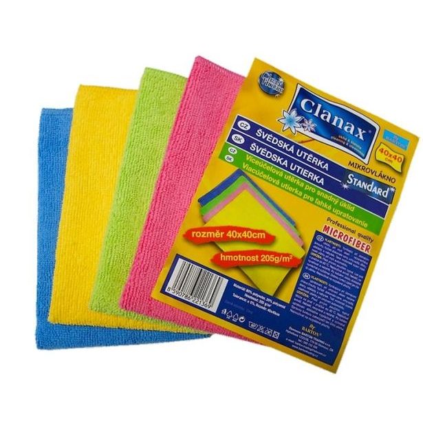 utěrka 1ks švédská 205g 40x40cm STANDARD