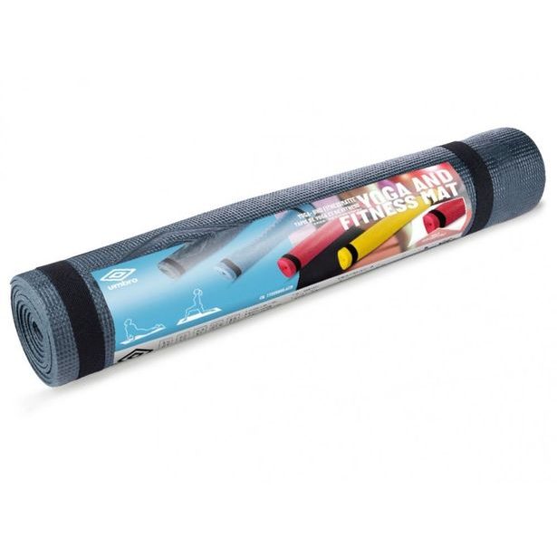 UMBRO Podložka na jógu a fitness šedá ED-226861seda