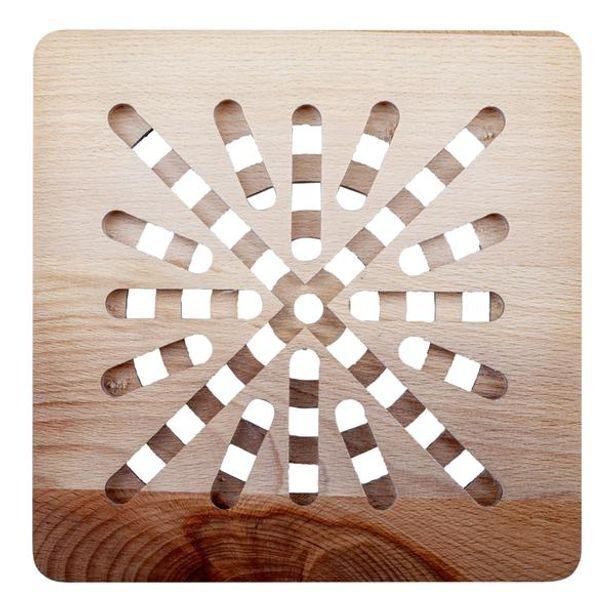 TORO PODLOŽKA DŘEVĚNÁ POD HRNEC TORO 20X20CM_hamashop