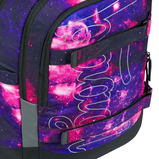 BAAGL Školní batoh Skate max Galaxy