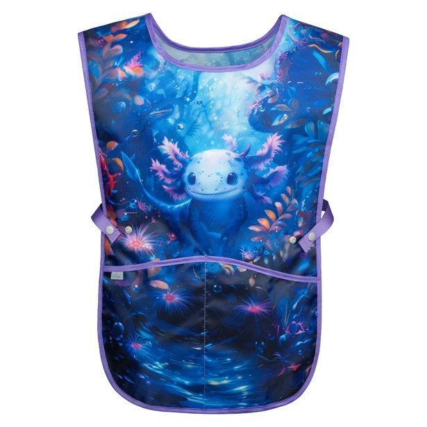 BAAGL SET 5 Ergo Axolotl: aktovka, penál, sáček, zástěra, peněženka