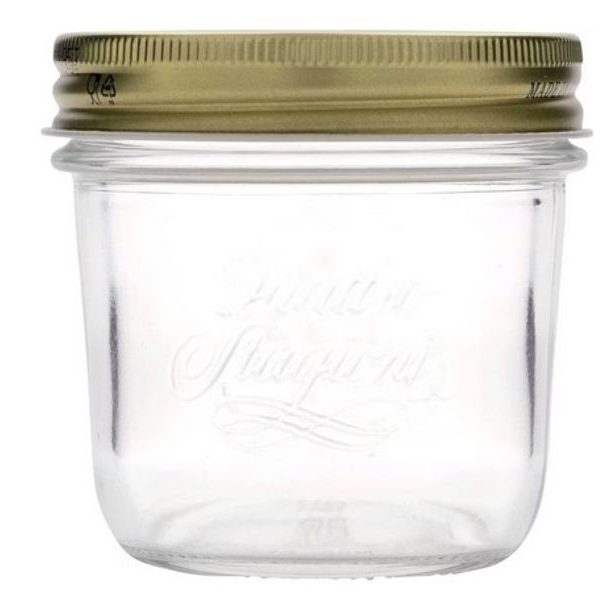 sklen.zavař. 200ml-4ks-QUATTRO ST., víčko kov