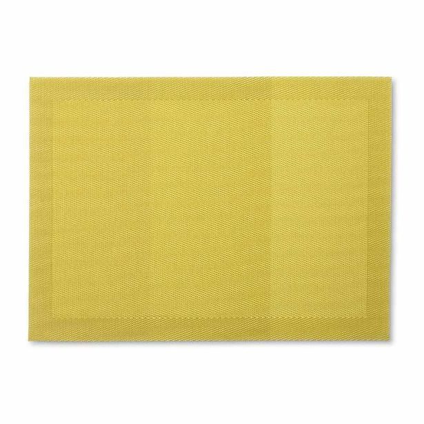KELA Prostírání Nica 70%PE/30%PET žlutá 45,0x33,0cm KL-12834