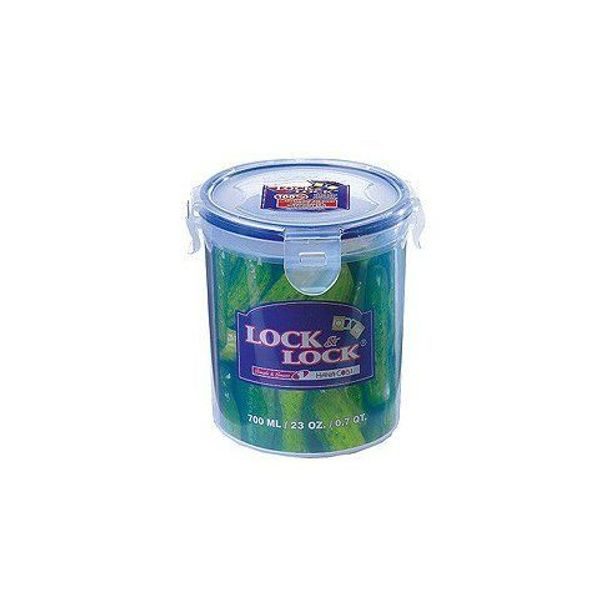 dóza 0,70l LOCK HPL932D kulatá, d9,1x11,1cm, plast
