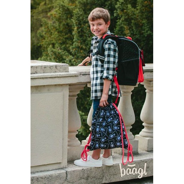 BAAGL Školní aktovka Zippy TERIBEAR Baagl