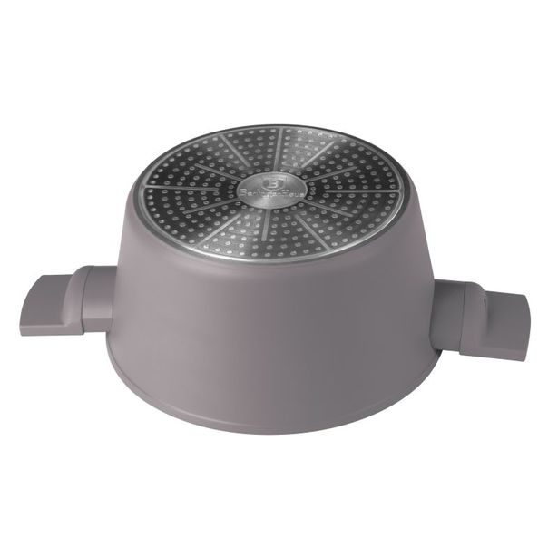 BERLINGERHAUS Kastrol s titanovým povrchem a poklicí 28 cm Taupe Collection BH-8102