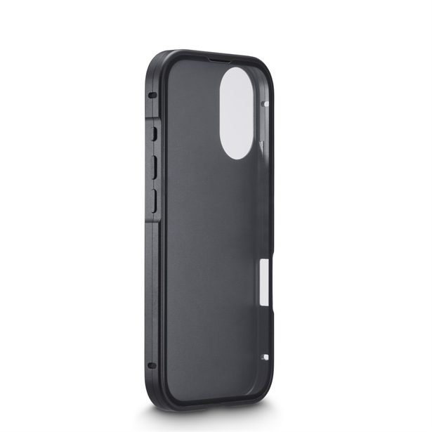 Black Rock 360° Glass, kryt pro Apple iPhone 17, skleněný, přední + zadní díl, karbonová úprava