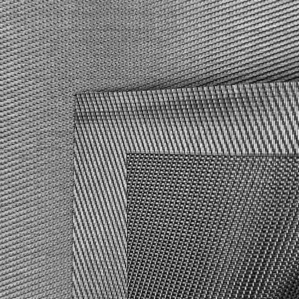 KELA Prostírání Nica 70%PE/30%PET tmavě šedá 45,0x33,0cm KL-12833