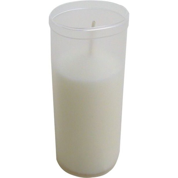 svíčka hřbit.100g, bílá TBL, 24hod., vklad