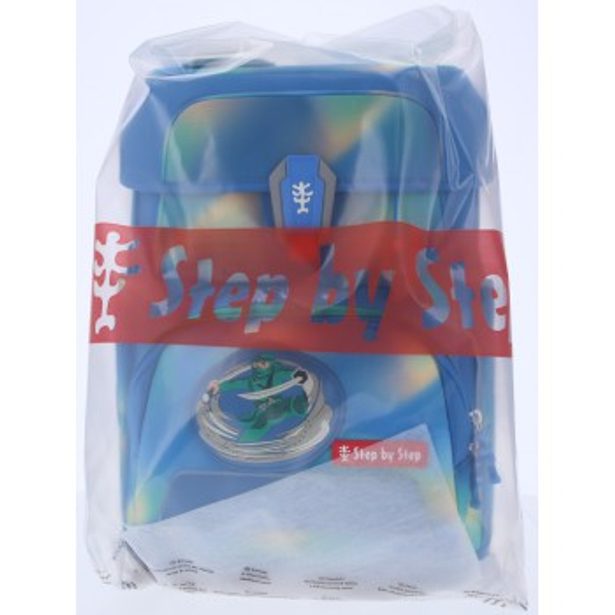 Školní aktovka Step by Step CLOUD FLASH, Ninja Zazu - 5 dílný set, AGR certifikát