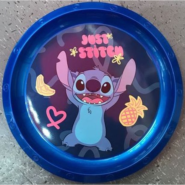 talíř d22cm, STITCH, dětský, plast