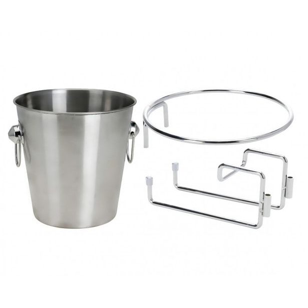 EXCELLENT HOUSEWARE Chladič na víno a šampaňské s držákem sada 3 ks KO-A12405690