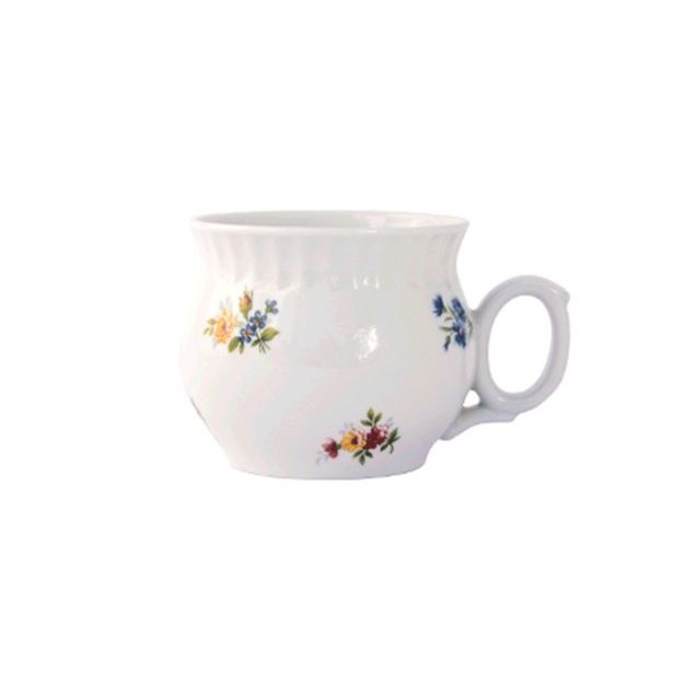 hrnek 290ml DARUME-RAK.HÁZENKA, čes.porcelán