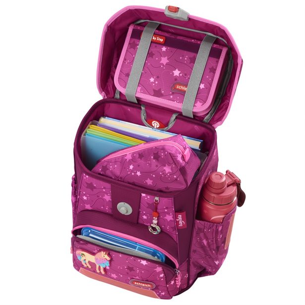 Školní aktovka CLOUD schleich, bayala, Marshmallow Einhorn - 5 dílný set, AGR certifikát