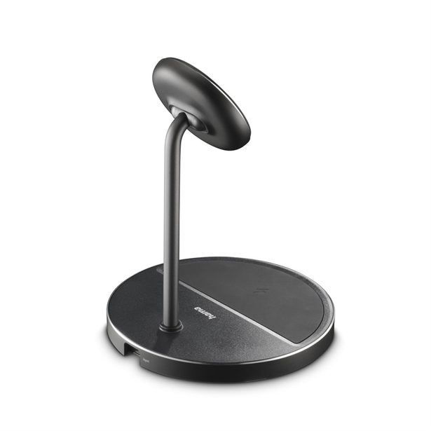 Hama bezdrátová nabíječka s držákem 2v1, Qi2 15 W, USB-C adaptér 45 W