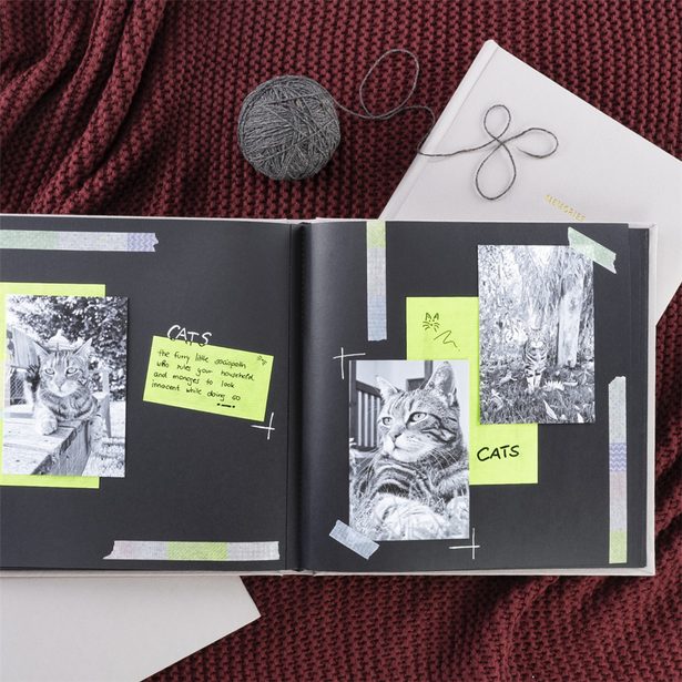 Hama album klasické MEMORIES 25x25 cm, 50 stran, šedá