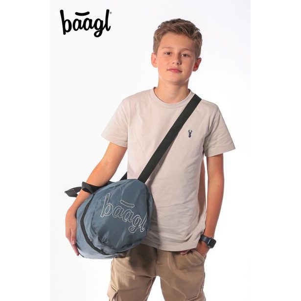 BAAGL Sportovní taška Hoop Dust Blue