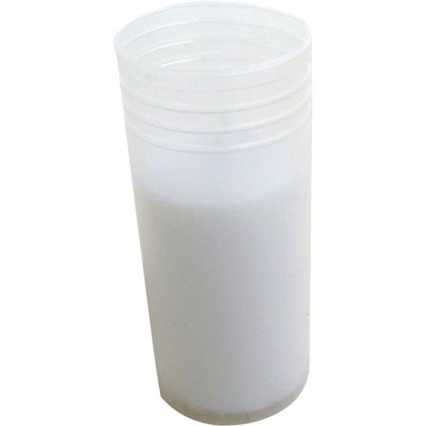 svíčka hřbit.160g, bílá TBL, 40hod.