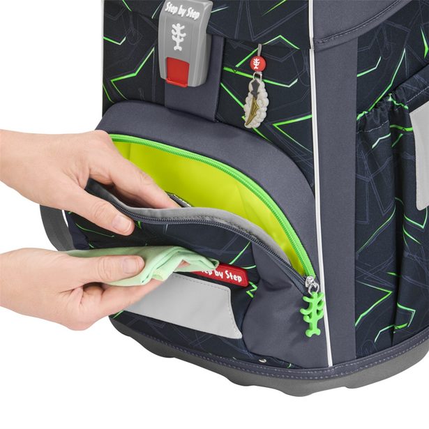 Školní aktovka Step by Step GIANT, Ninja Kimo - 5 dílný set, AGR certifikát