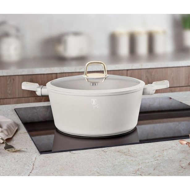 BERLINGERHAUS Sada nádobí s titanovým povrchem 15 ks Sahara Collection BH-8081