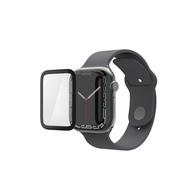 Hama Super Hybrid, ochrana displeje pro Apple Watch SE 3, 44 mm, D3O®, nerozbitná