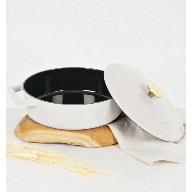 BERLINGERHAUS Pekáč litinový s poklicí 26 cm Sahara Collection BH-6530