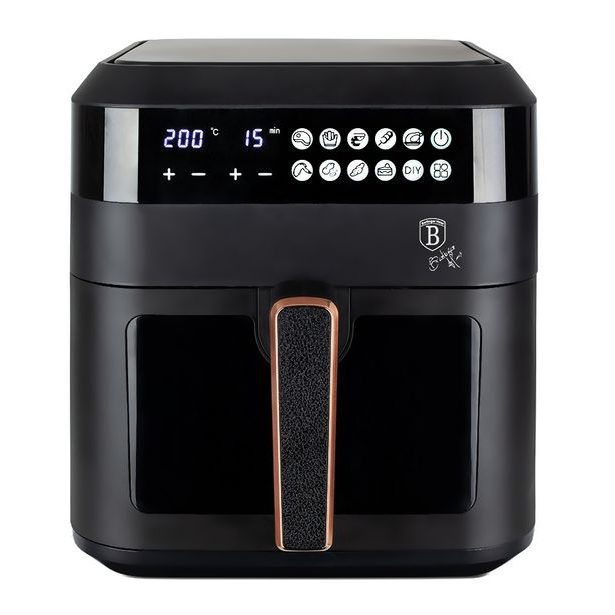 BERLINGERHAUS Horkovzdušná fritéza 6,3 l Black Rose Collection BH-9446