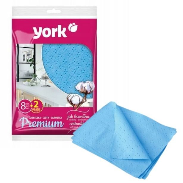 utěrka 8+2ks 20x32cm, im.bavlny PREMIUM, YORK