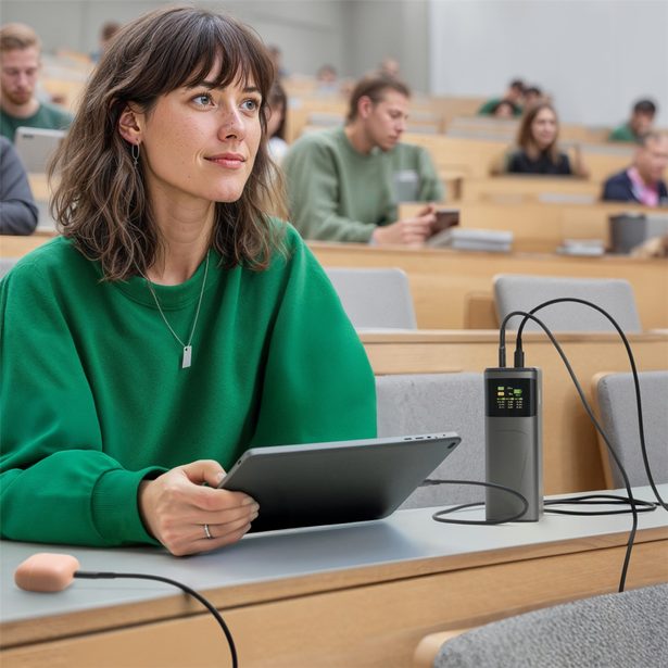 Hama High Power 65 W, powerbanka, 20000 mAh, 2x USB-C, 1x USB-A, PD, QC, displej