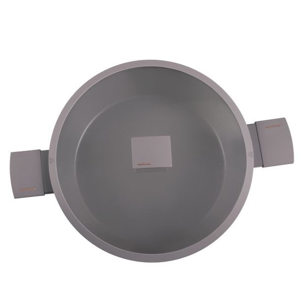 BERLINGERHAUS Kastrol s titanovým povrchem a poklicí 28 cm Taupe Collection BH-8102