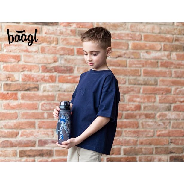 BAAGL Tritanová láhev na pití Roboti, 500 ml