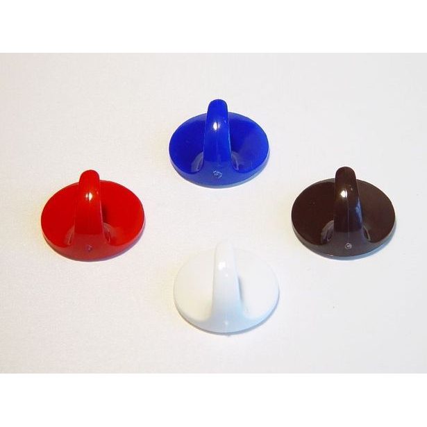 háček KULATÝ malý d27mm,samolep.