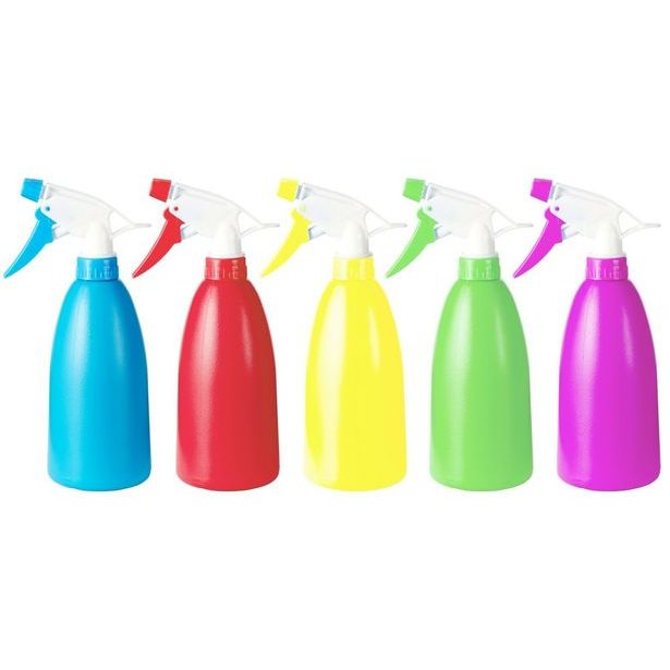 rozprašovač 0,48l, transp., 5barev, plast