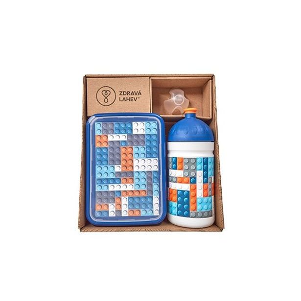 SET Kostičky - zdravá láhev/zdravá sváča