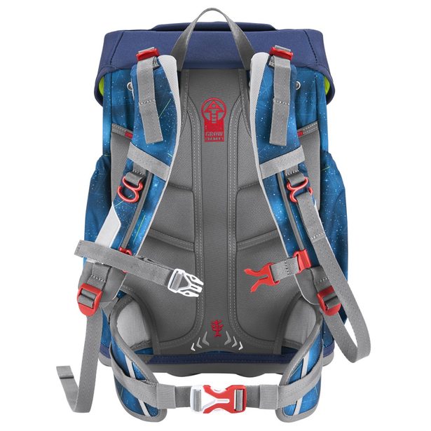 Školní aktovka Step by Step GIANT Starship Galactus, pro prvňáčky - 5dílný set, certifikát AGR