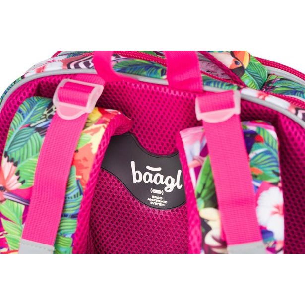 BAAGL Školní aktovka Shelly Tukan Baagl