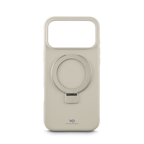 White Diamonds Mag Urban Stand Case, kryt pro Apple iPhone 17 Pro Max, MagSafe kompatibilní, pískový