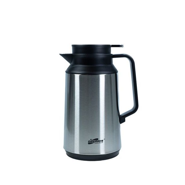 termokonvice 1,3l METAL (EC-W130S-1), kov/sklo