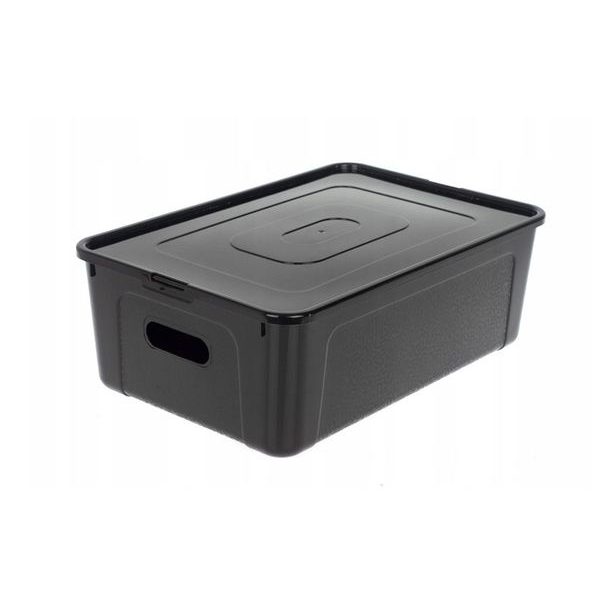 box 7,0l+víko, otvory, 34x20x10cm, mixRASTR, MULTIBOX, plast
