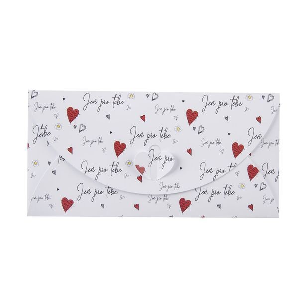 Papírová obálka Jen pro tebe