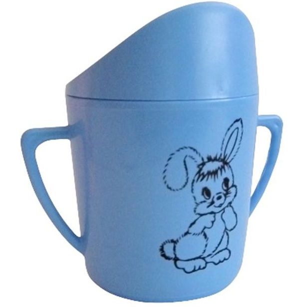 hrníček 0,23l kojen. MOD.+jednob.potisk, pítko, plast