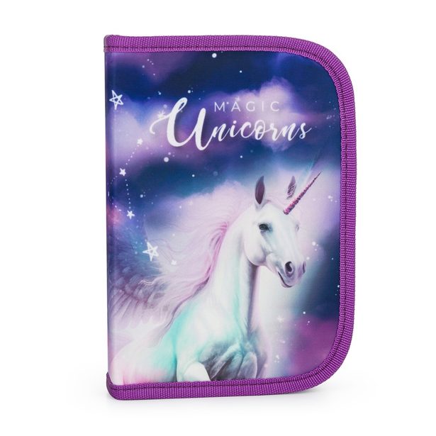 Penál 1 p. 2 chlopně, prázdný Pegas