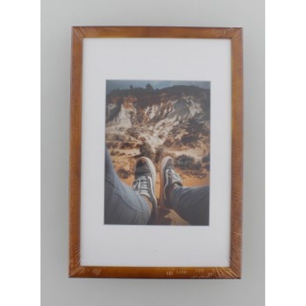 Hama rámeček dřevěný BELLA, ořech, 20x30 cm