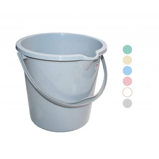 vědro 10l s výlevkou, hrdlo d28,v.27cm,plast