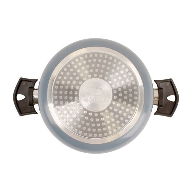 SAN IGNACIO Kastrol s poklicí a nepřilnavým povrchem NOIA 24 cm modrá BGEU-6961