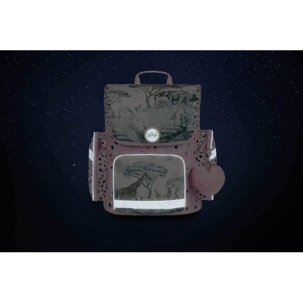 BAAGL SET 3 Ergo Safari: aktovka, penál, sáček