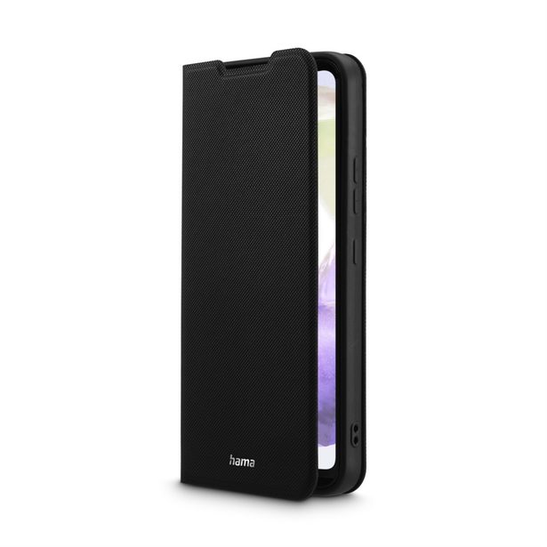 Hama Daily Protect, pouzdro-knížka, pro Samsung Galaxy A35 5G, funkce stojanu, černé