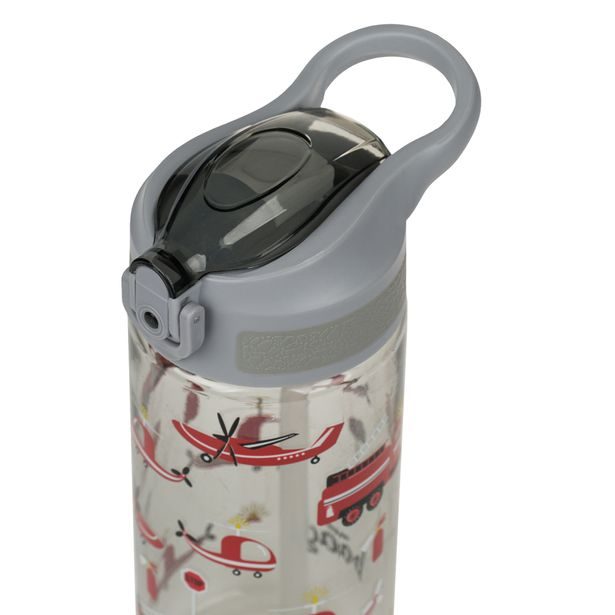 BAAGL Tritanová láhev na pití s brčkem Záchranáři 500 ml