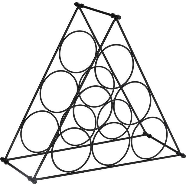 EXCELLENT HOUSEWARE Kovový stojan na víno 6 lahví KO-DD1001020