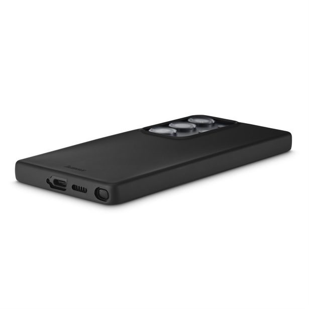 Hama Fantastic Feel, kryt pro Samsung Galaxy S25 Ultra, hebký povrch, černý